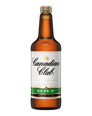 Canadian Club Whisky & Dry 500ml  Bottle