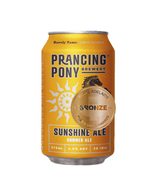 Prancing Pony Brewery Sunshine Summer Ale Cans 375ml  Can