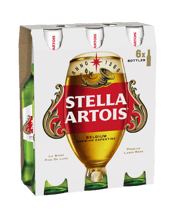 Stella Artois Bottles 330ml  6 Pack
