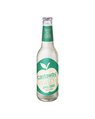 Castaway Sweet Apple Cider 330ml  Bottle