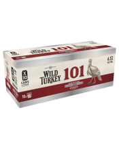 Wild Turkey 101 Bourbon & Zero Cola Cans 10x375ml  Pack