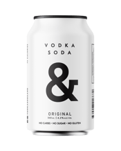 Vodka Soda & Cans 355ml  Can
