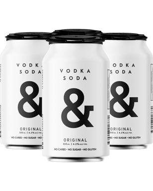 Vodka Soda & Cans 355ml  Can