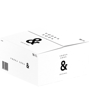 Vodka Soda & Cans 355ml  Can