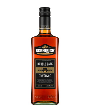 Beenleigh Handcrafted Double Cask 5 Year Old Rum 700ml  Bottle