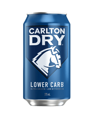 Carlton Dry Lager Cans 375ml  Can