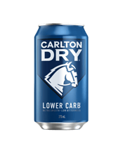 Carlton Dry Lager Cans 375ml  Can