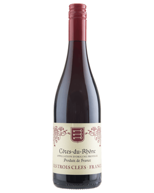 Les Trois Clefs Côtes Du Rhône  Bottle