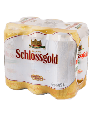 Schlossgold Low Alcohol Beer 6x500ml  Can