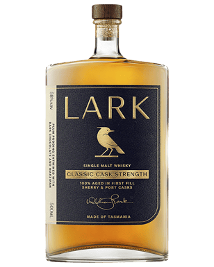 Lark Lark Cask Strength 58% Whisky 500ml  Bottle