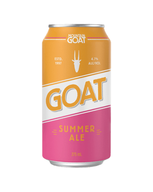 Mountain Goat Summer Ale Cans 375ml  Can