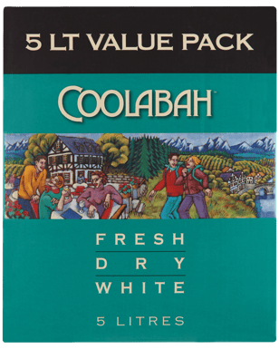 Coolabah Fresh Dry White Cask 5l  Each