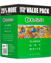 Coolabah Classic Dry White Cask 5l  Each