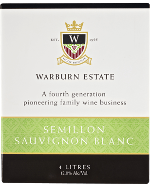 Warburn Estate Premium Semillon Sauvignon Blanc Cask 4l  Each