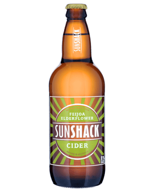Sunshack Feijoa Elderflower Cider 500ml  Bottle