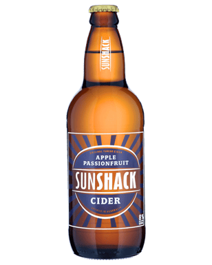 Sunshack Apple Passionfruit Cider 500ml  Bottle