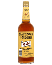 Mattingly & Moore Bourbon 700ml  Bottle