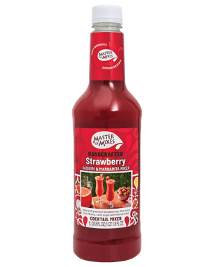 Master Of Mixes Strawberry Daiquiri Margarita Mix 1l  Each
