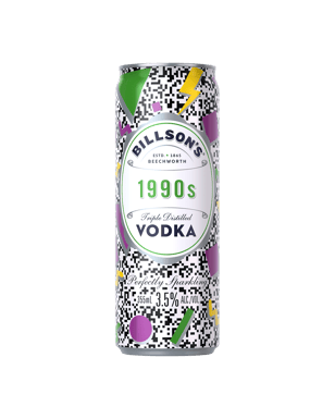 Billson's Vodka & 1990s Cans 355ml  undefined