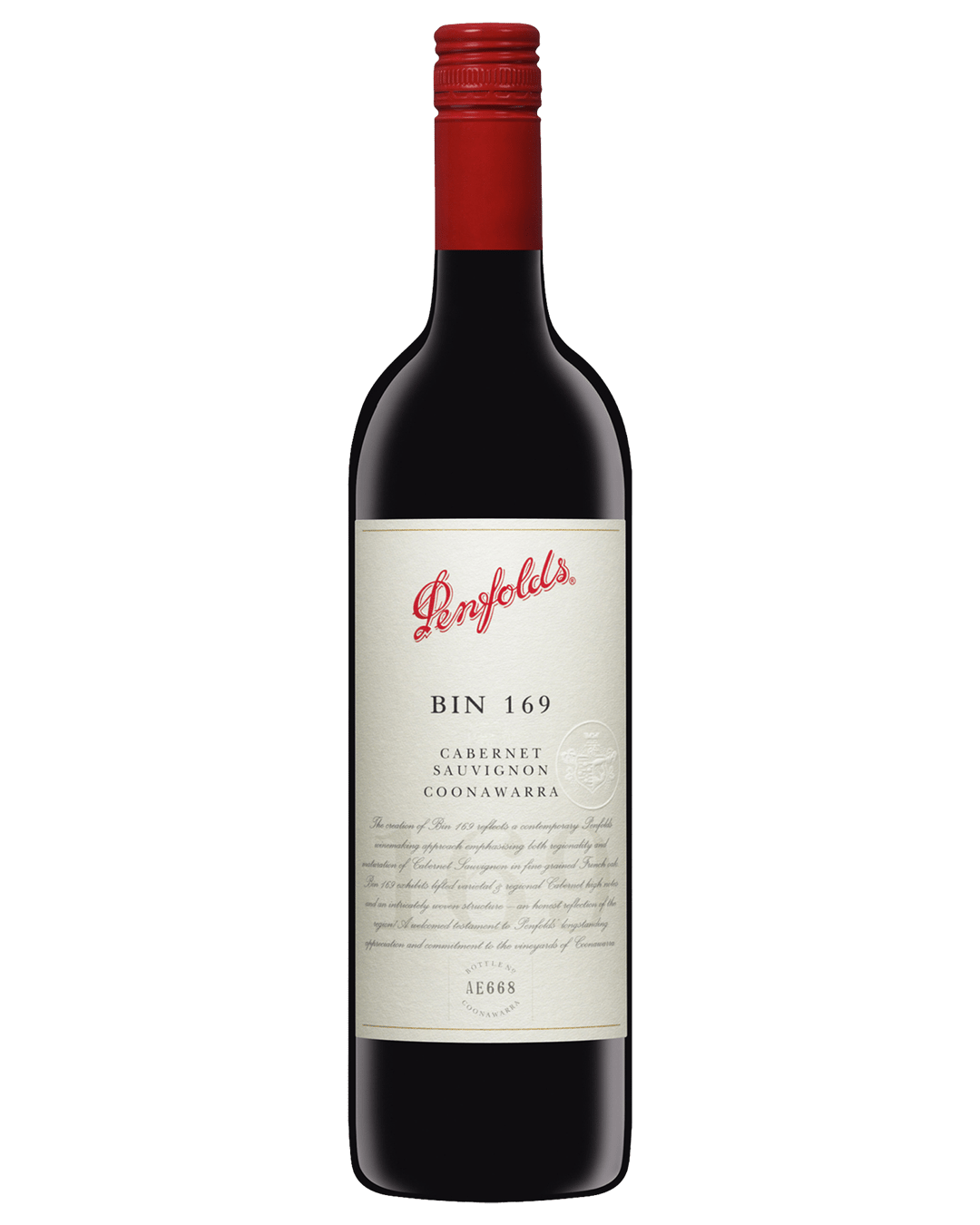 Penfolds Bin 169 Cabernet Sauvignon 2009 750ML