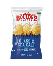 Boulder Canyon Totally Natural Chips 142g  Pack