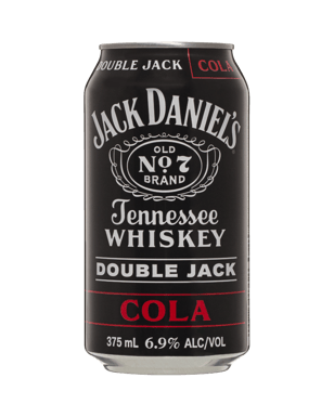 Double Jack & Cola Cans 375mL 