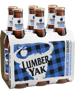 Lumber Yak Cold Brewed Mountain Apple Cider Bottles 345ml  Bottle