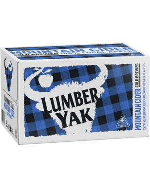 Lumber Yak Cold Brewed Mountain Apple Cider Bottles 345ml  Bottle