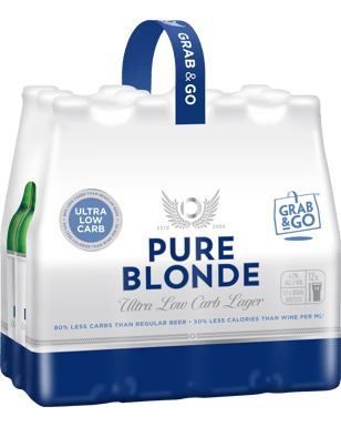 Pure Blonde Grab & Go 12 Pack  Pack