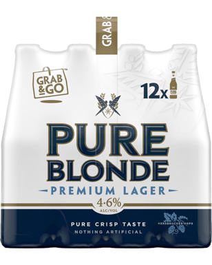 Pure Blonde Grab & Go 12 Pack  Pack