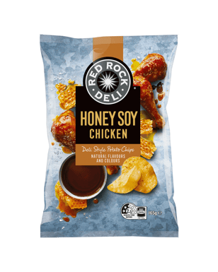 Red Rock Deli Honey Soy Chicken 165g  Each