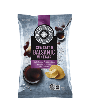 Red Rock Deli Salt Vinegar 165g  Each