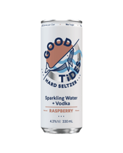 Good Tides Hard Seltzer Raspberry 4.3% 330ml  Can