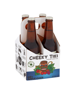 Cheeky Tiki Dry Cider 330ml  Bottle