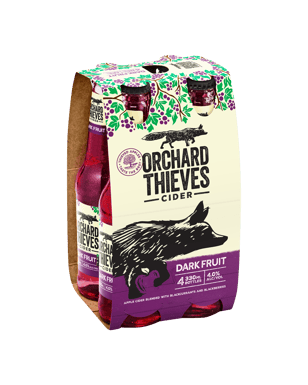 Orchard Thieves Dark Fruit Cider Bottles 330ml  Bottle