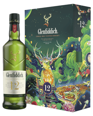 Glenfiddich 12 Year Old Single Malt Scotch Whisky Lny Limited   Bottle