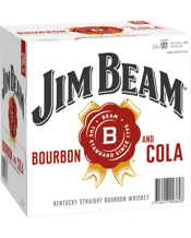 Jim Beam 'join The Family' White Label Bourbon & Cola Cans   Can