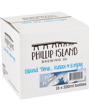 Phillip Island Brewing Co Pure Pilsner Bottle 330ml  Bottle