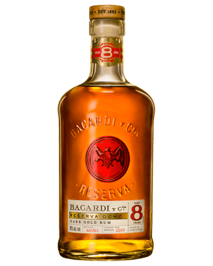 Bacardi Reserva Ocho 8 Year Old Rum 700ml  Bottle