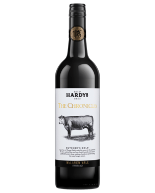 Hardys The Chronicles Butcher's Gold Shiraz  Bottle