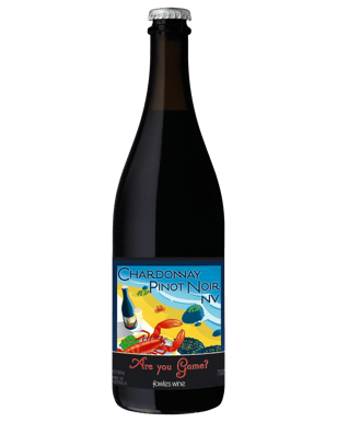 Fowles Wine Are You Game? Sparkling Chardonnay Pinot Noir  Bottle