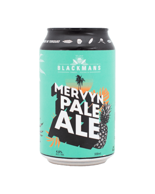 Blackman's Brewery Mervyn Pale Ale 330ml  Can