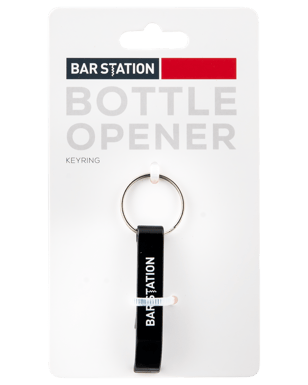 Bar Station Keyring Bottle Opener  Each