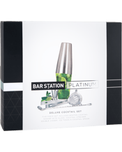 Bar Station Platinum Deluxe Cocktail Set  Each