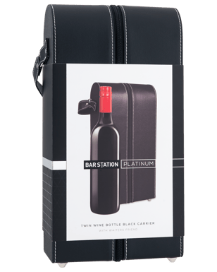 Bar Station Platinum Twin Black Carrier  Each