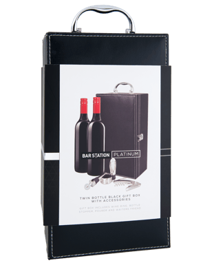 Bar Station Platinum Black Twin Box  Each