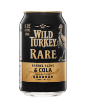 Wild Turkey Rare Bourbon & Cola Cans 320ml  Can