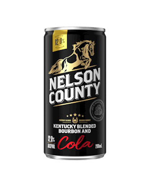 Nelson County 12% Bourbon & Cola Cans 200ml  Can