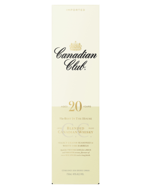 Canadian Club 20 Year Old Blended Whisky 750ml  Bottle