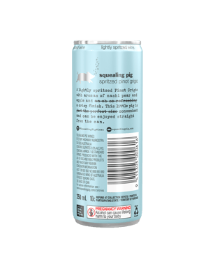 Squealing Pig Spritzed Pinot Grigio Cans 250ml  Can